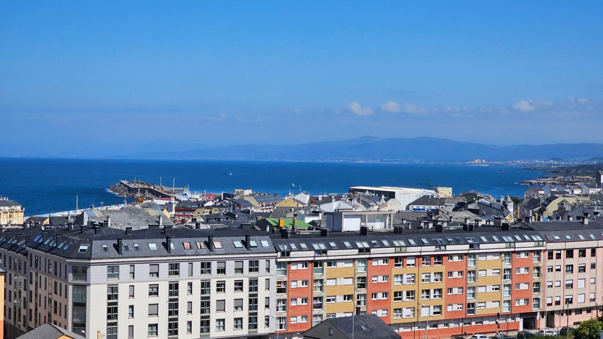 Apartamento Faro Burela المظهر الخارجي الصورة